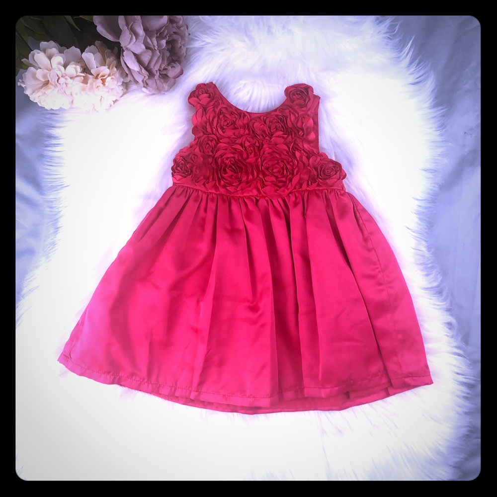 Carter’s Hot Pink/Fuchsia Dress Infant Sz 9M